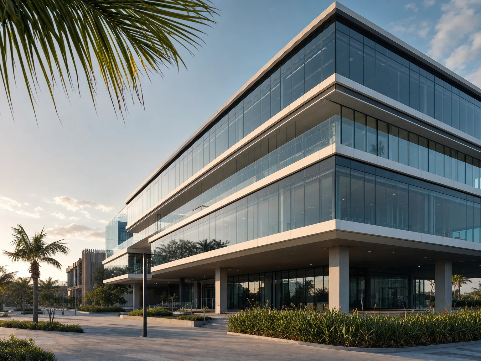 Modern office building in Umhlanga Ridge, Durban, home of Weight Loss Doctors